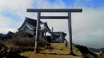 刈田岳山頂